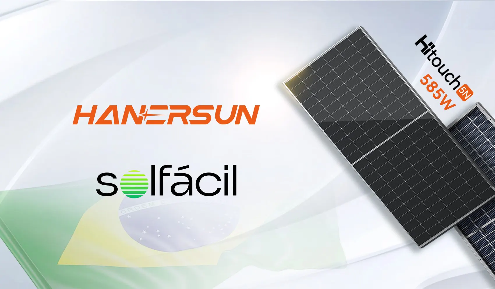 Hanersun Inked MoU with Solfácil to Supply 400MW of N Type PV Modules for Brazilian Distribution Generation Market