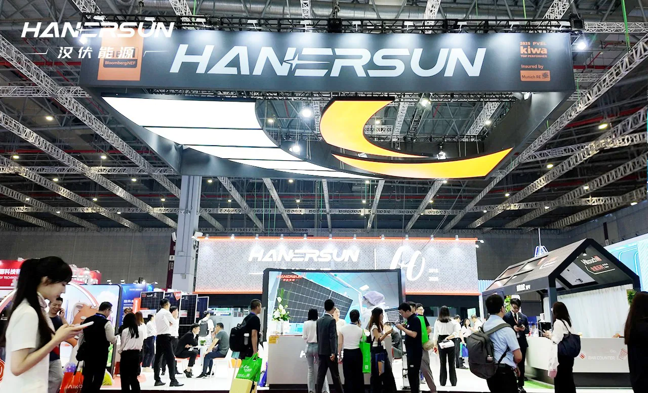 Glowing at SNEC 2025: Hanersun's 10th Anniversary Showcase Lights Up with Major Deals & Cutting-Edge Innovations