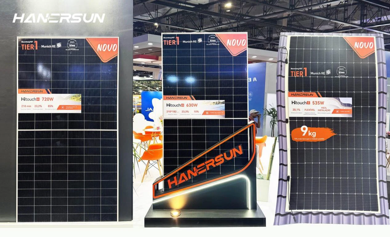 New Solar + Storage Solution Launched in Brazil: Hanersun Introduced 105kWh Energy Storage System at Intersolar SA 2025