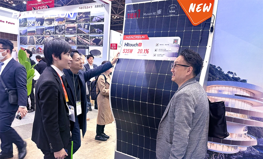 Hanersun Showcases Tailored Solar Solutions at PV EXPO 2026 to Address Japan's Unique Energy Challenges