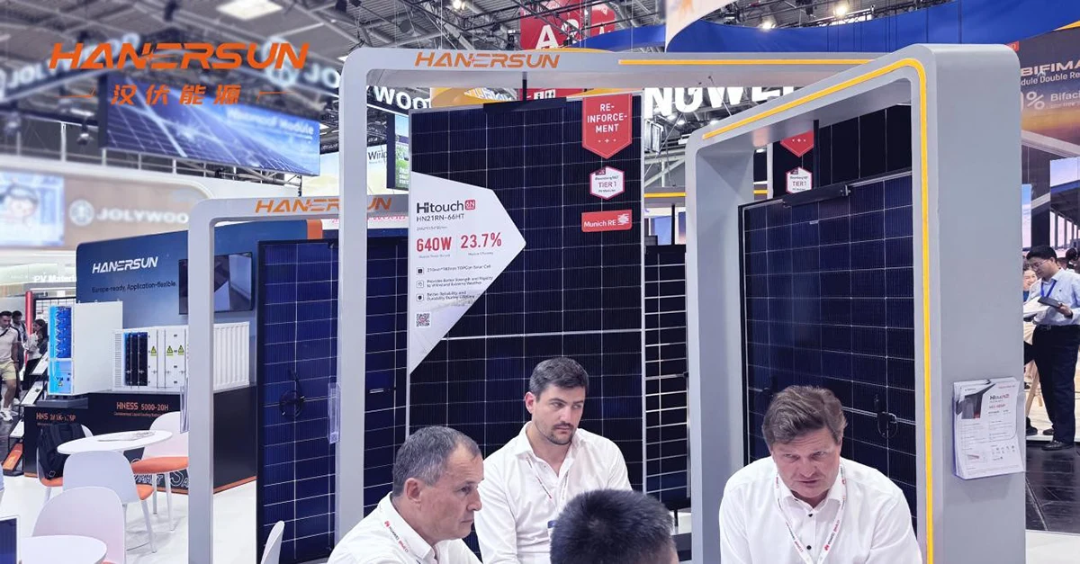 Hanersun Shines at Intersolar Europe 2026: Showcasing Solar & Storage Synergies and Expanding Global Reach