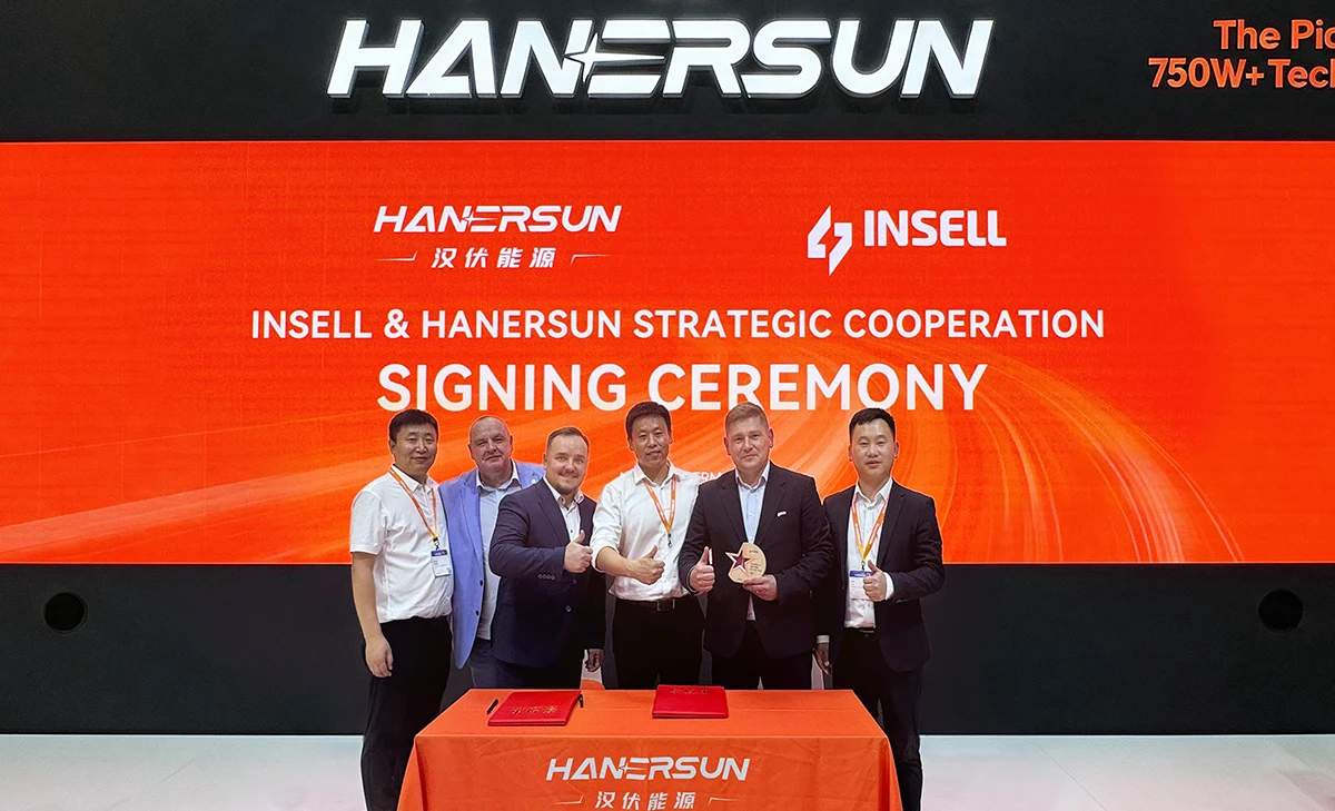 Hanersun Deepens Central and Eastern European Strategy with Strategic Module Supply Agreement with INSELL